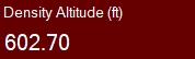 Density altitude is the density of air given the temperature, barometric pressure and humidity. Generally air density increases when pressure is high and temperature is low. It decreases when pressure is low and the temperature is high.